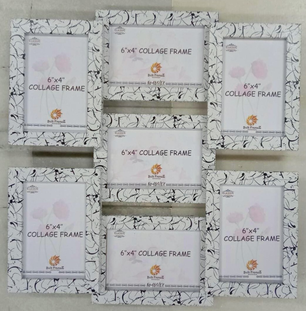 Collage Photo Frames 6&quot; x 4&quot; size of 7 Sets (Upload your Photos here)
