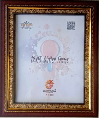 Glitter Photo Frame (Select Frame Size and Upload your Photo here)