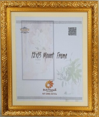 Personalized Photo Frames - Gold (Select Frame Size and Upload your Photo here)