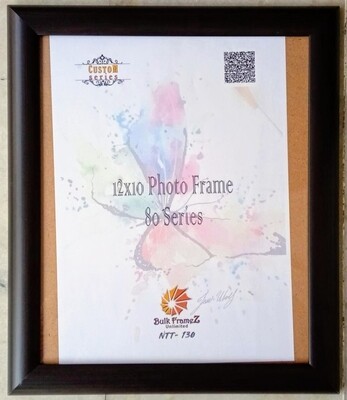 Personalized Photo Frames - Black (Select Frame Size and Upload your Photo here)