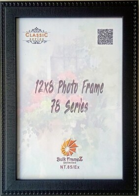 Personalized Photo Frames - Black (Select Frame Size and Upload your Photo here)