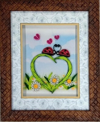 Love Wishes Decorative Photo Frame 