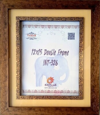 Personalized Photo Frame - Double (Select Frame Size and Upload your Photo here)