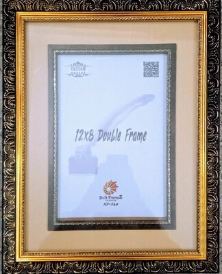 Personalized Photo Frame - Double (Select Frame Size and Upload your Photo here)