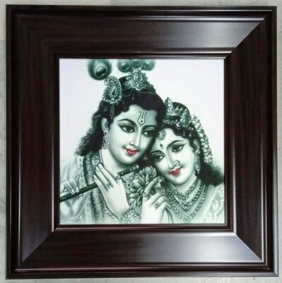 Lord Sri Krishna - Canvas Art Copy Photo Frame