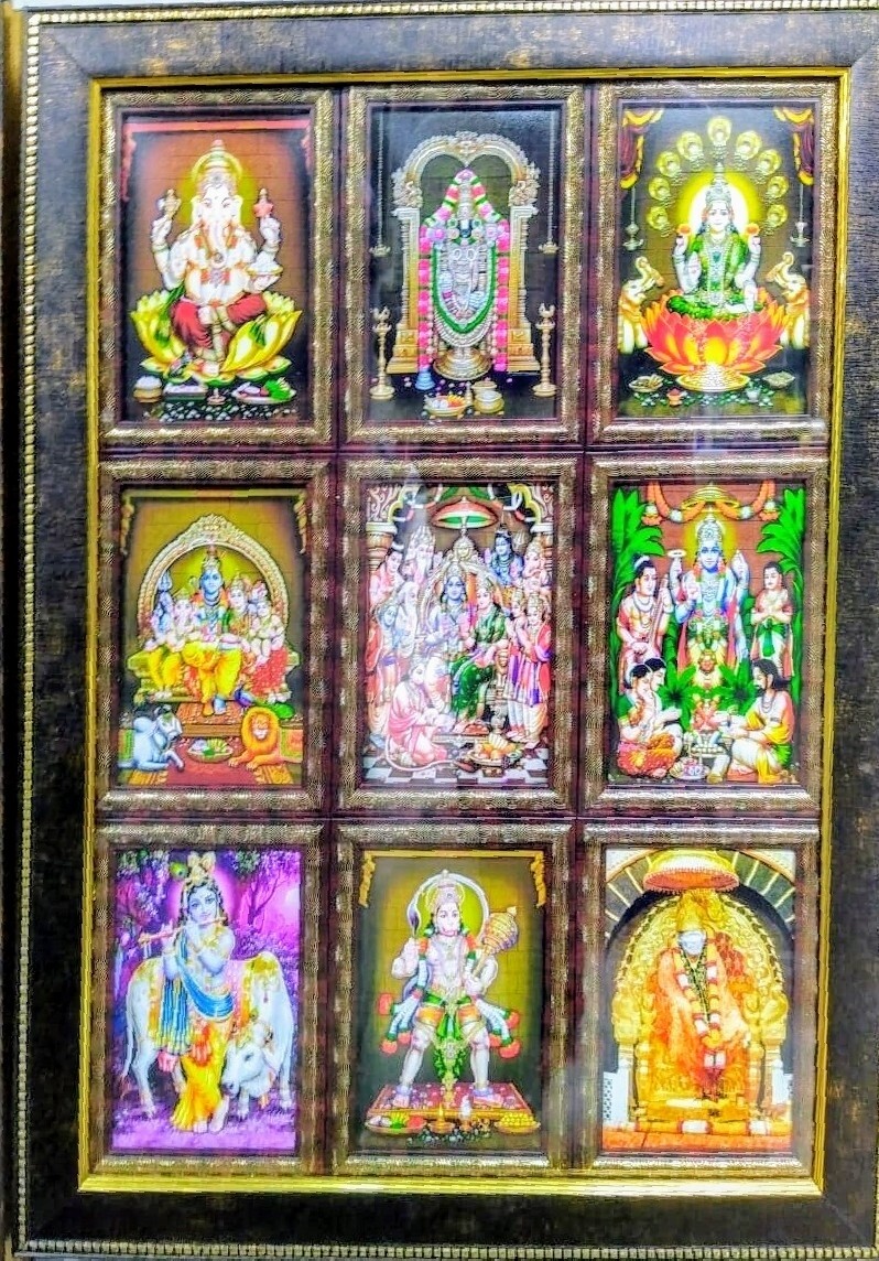 All in One Hindu God images - Photo Frames