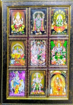 All in One Hindu God images - Photo Frames