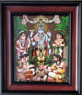 Satyanarayana Swamy Photo Frame