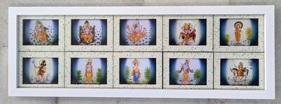 Dashavatar God images - Collage Photo Frame