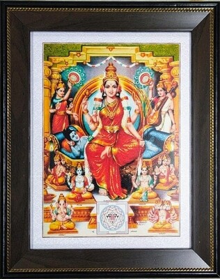 Goddess Lalitha Devi  Photo Frame