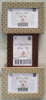 Collage Photo Frames 6 &quot; x 4 &quot; Size of 3 sets (Upload your Photos here)