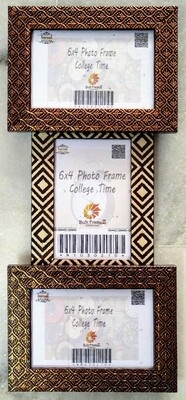 Collage Photo Frames 6 &quot; x 4 &quot; Size of 3 sets (Upload your Photos here)