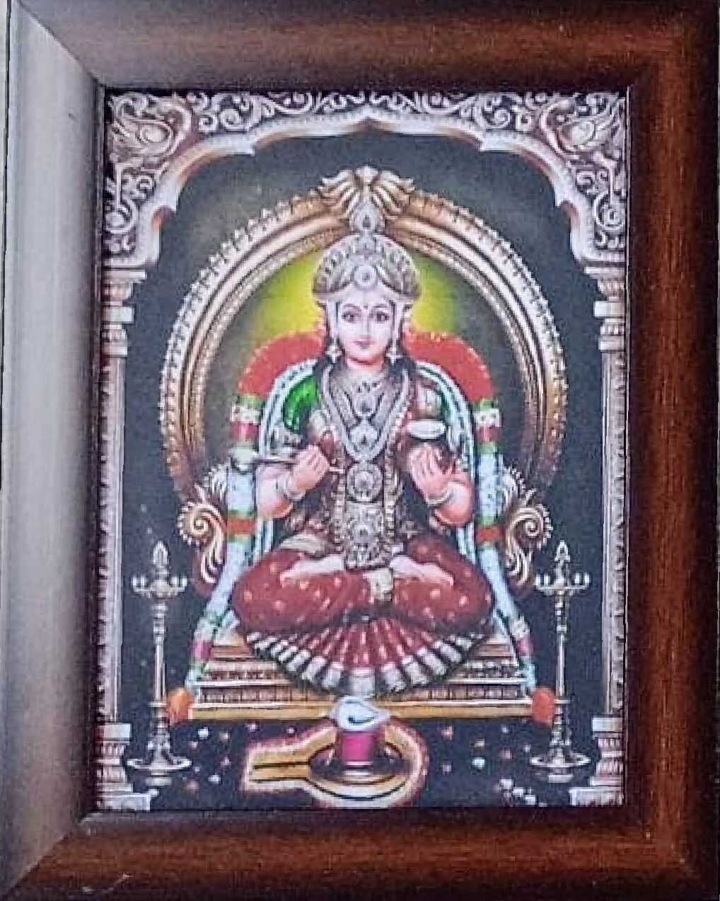 Goddess Annapurna Devi Photo Frame