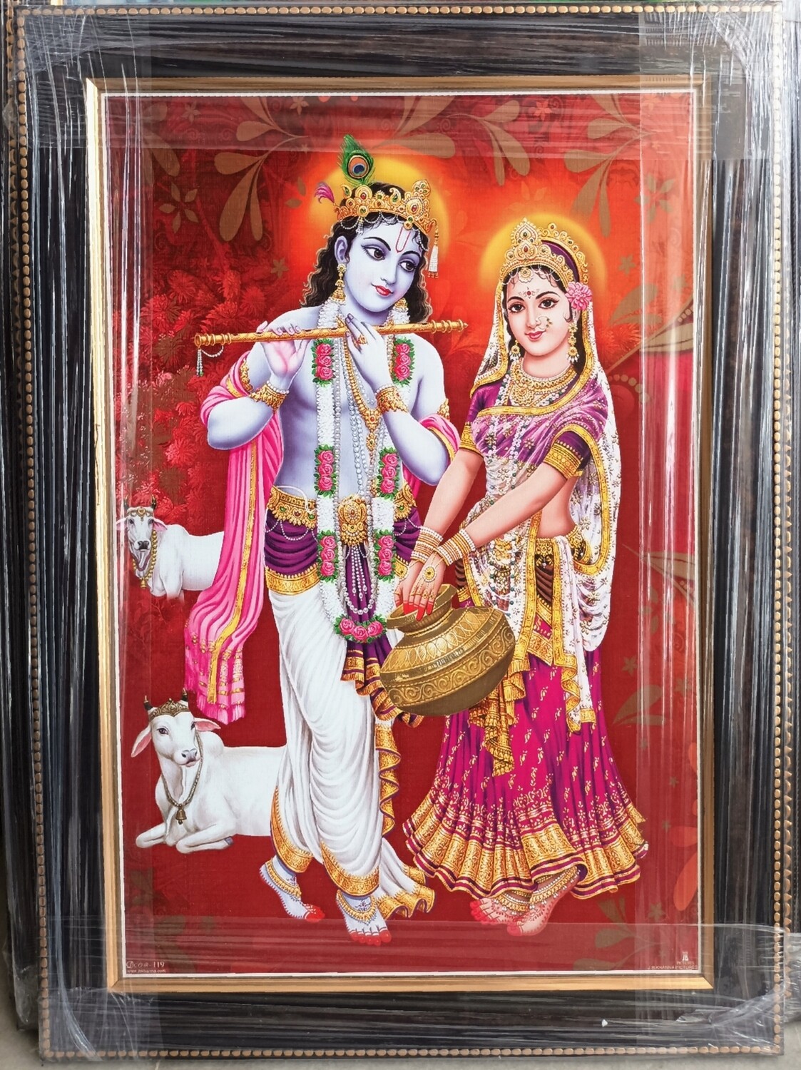 Lord Krishna and Radha Devi Photoframe