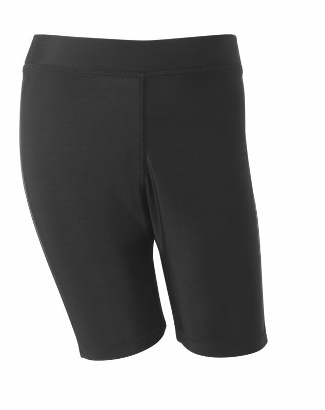 Junior Spalding Response Black Shorts Base Layer - 9/10 Years