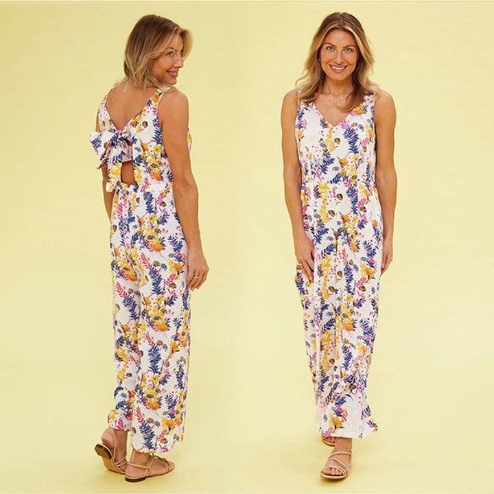 Multi Colour Floral print Jumpsuit