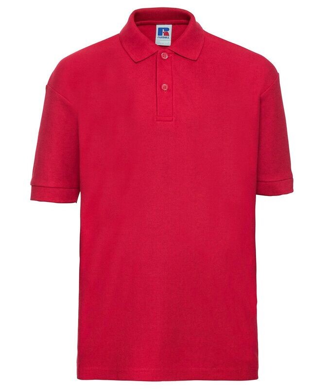 Russell Kids Classic Red Polo - 3-4 Years Russell Kids Classic Red Polo - 3-4 Years