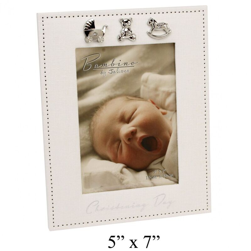 BABY CHRISTENING PHOTO FRAME