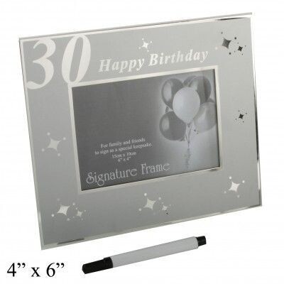 30TH BIRTHDAY SIGNATURE FRAME