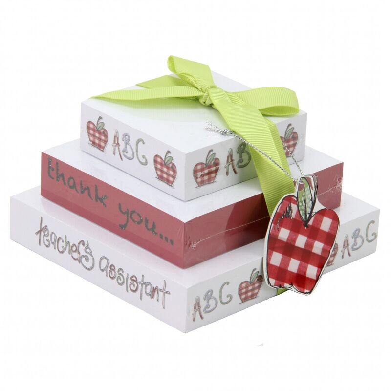 TEACHER'S ASSISTANT TRIPLE NOTE PAD