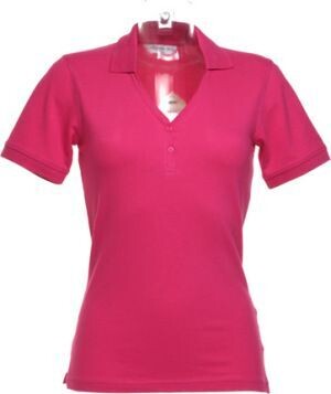 Ladies V-Neck Regular Fit Comfortec Kustom Kit Polo