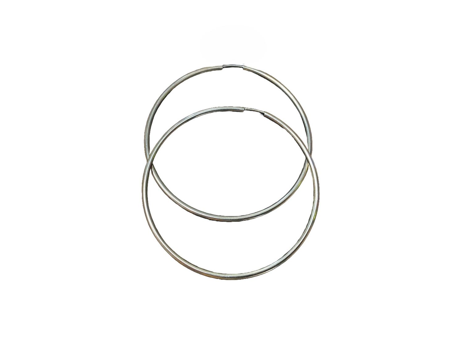 9ct Yellow Gold Classic Hoop Earrings