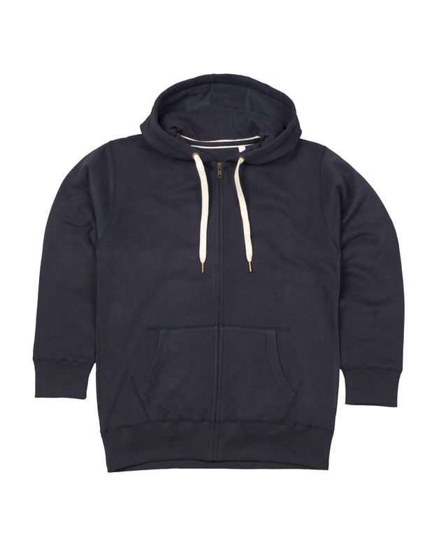 Women's Superstar Zip Through Dark Navy Hoodie