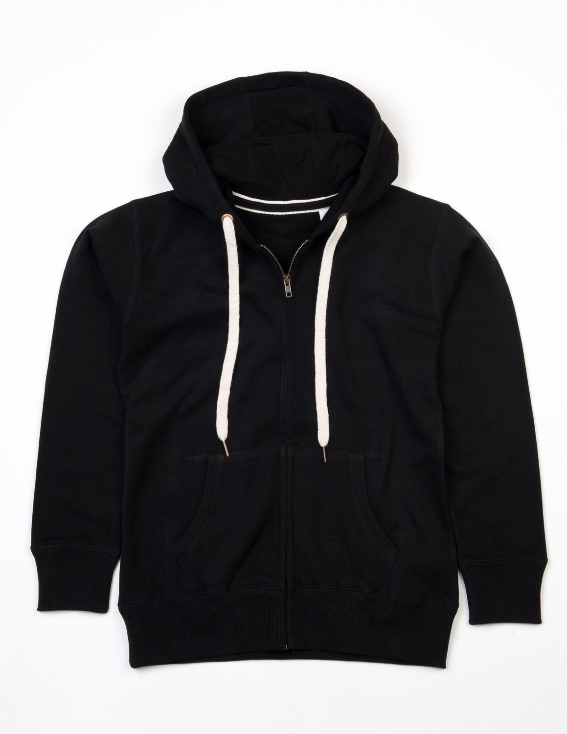 Women's Superstar Zip Through Black Hoodie