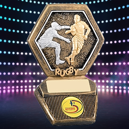 Rugby Resin Award - 2 sizes