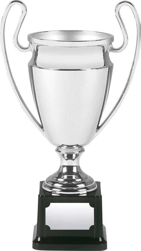 Nickel Plated Cup on Heavyweight Base - 2 Sizes Nickel Plated Cup on Heavyweight Base - 2 Sizes