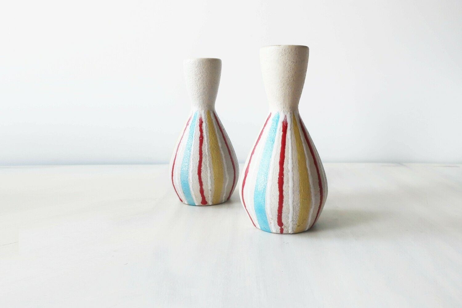 Vintage Italian Pair Vases