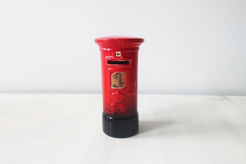 Vintage Novelty Royal Mail ceramic money bank.