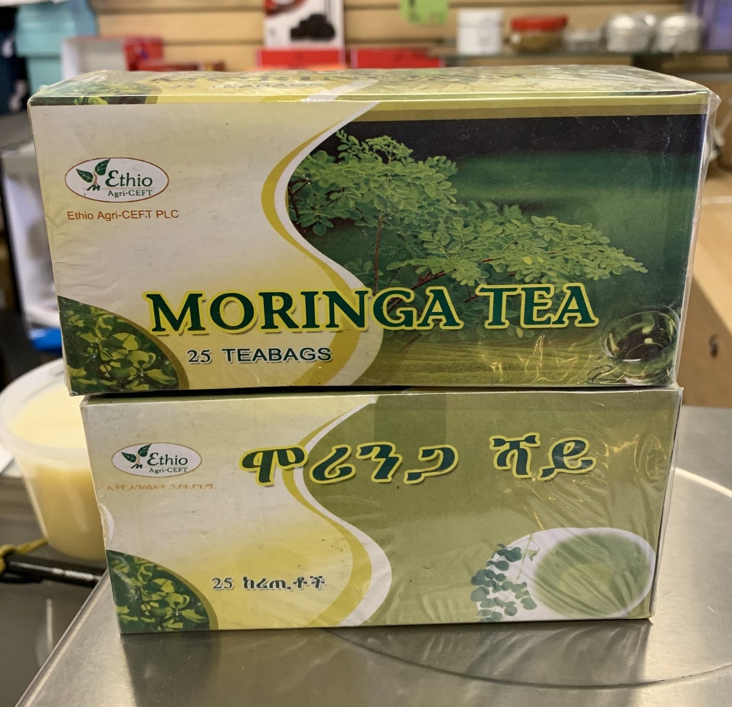 Moringa Tea ሞሪንጋ ሻይ