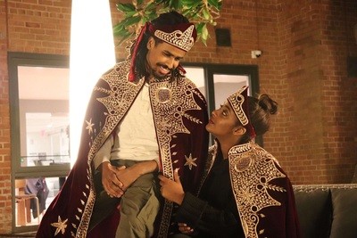 ሀበሻ ካባ | በርገንዲ Habesha Kaba | Burgundy