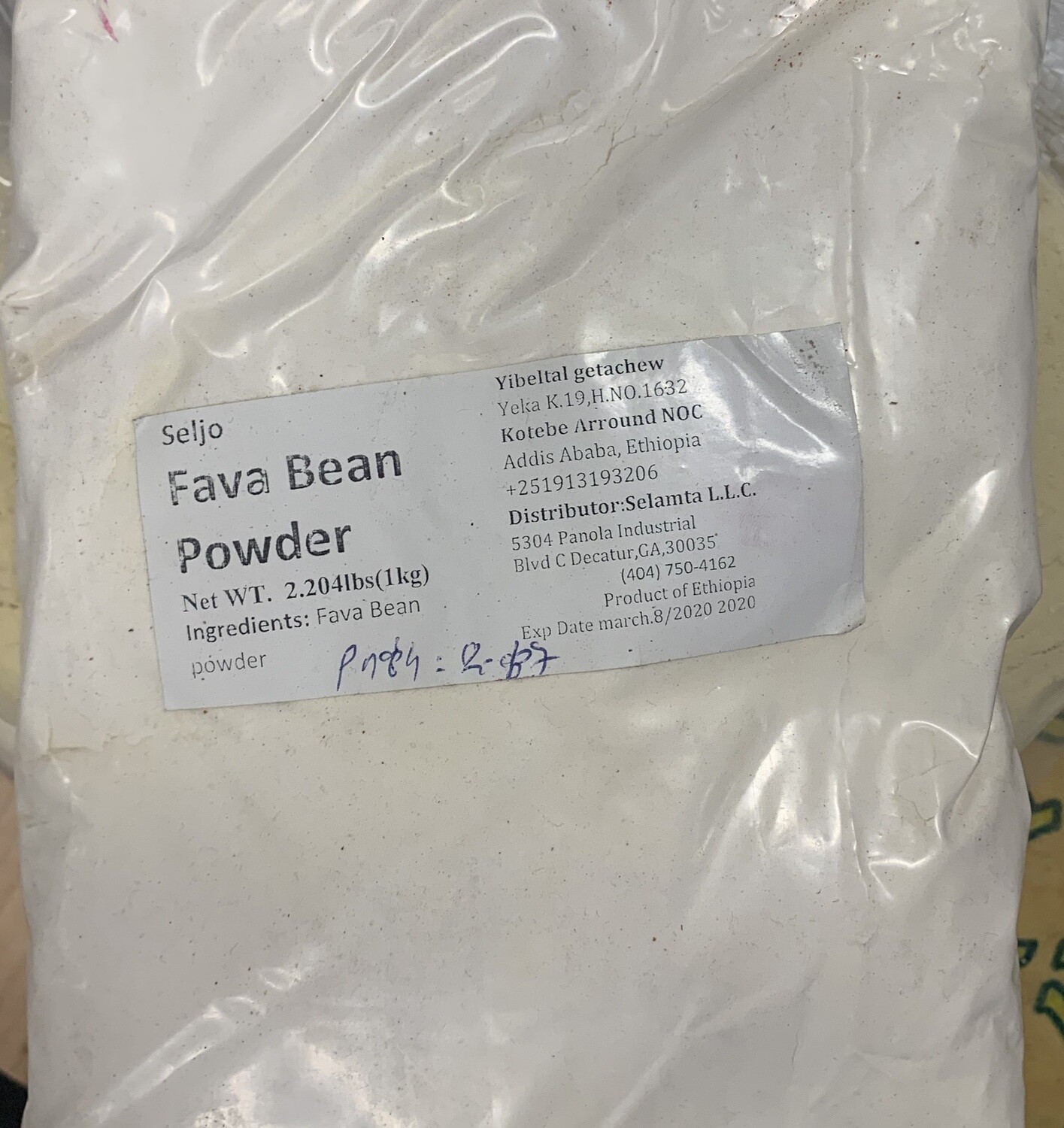 Seljo ስልጆ Fava Bean Powder