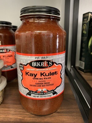 በክሪ ቀይ ቁሌት Bukri&#39;s Kay Kulet cooking sauce Ethiopian