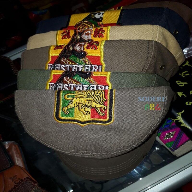 Moa Ambesa, Rastafari, King Aldha, Queen Omega Hat (Shipped from Ethiopia)