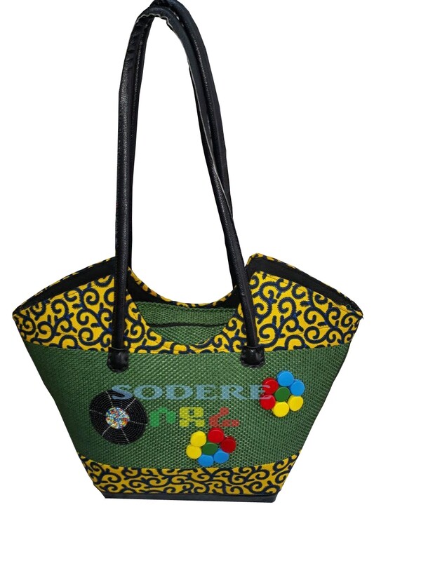 በባህላዊ የጎን ቦርሳ Ethiopian Shoulder Bag