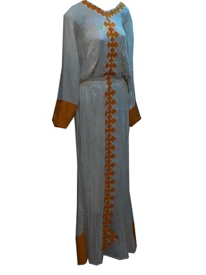 ረዘም ያለ የሀበሻ ልብስ Ethiopian Traditional Long Dress