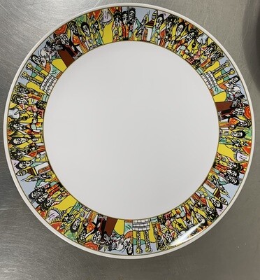 የምግብ መብያ ትሪ ክብ Eating tray circular