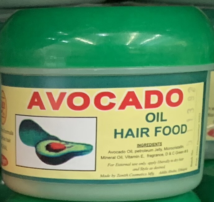 ዜኒት አቮካዶ የፀጉት ቅባት Zenith avocado hair oil