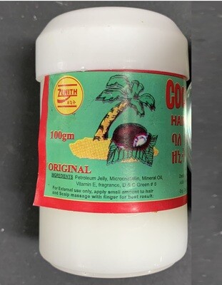 ዜኒት ኮኮስ የፀጉት ቅባት ኮክናት Zenith coconut hair oil