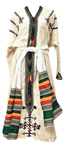የጎንደር ባህላዊ ልብስ Gondar Traditional Dress / free size