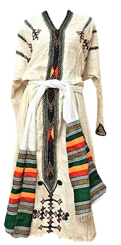 የጎንደር ባህላዊ  ልብስ Gondar Traditional Dress / free size