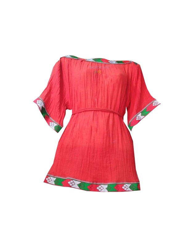 የሴቶች አላባሽ  Ethiopian Traditional Women Top Free Size