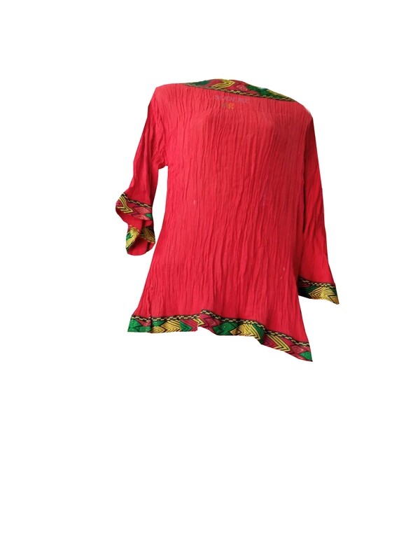 የሴቶች አላባሽ Ethiopian Traditional Women Top Free Size