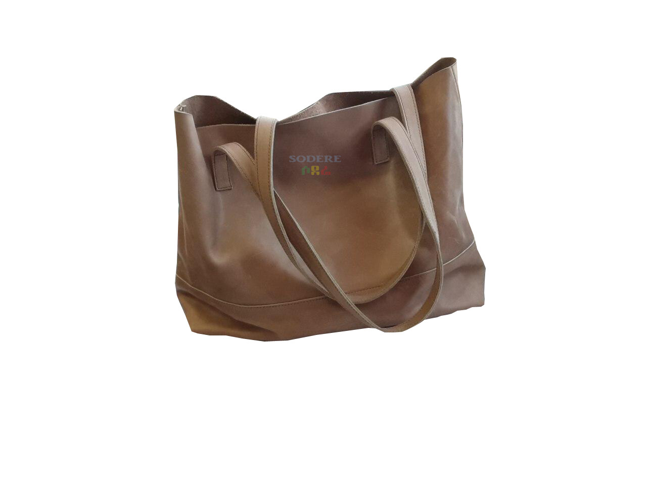 በቆዳ የተሰራ የሴቶች የጎን ባርሳ Women Leather Side Bag