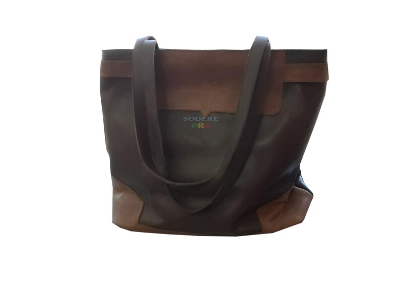 በቆዳ የተሰራ የሴቶች የጎን ባርሳ Women Leather Side Bag