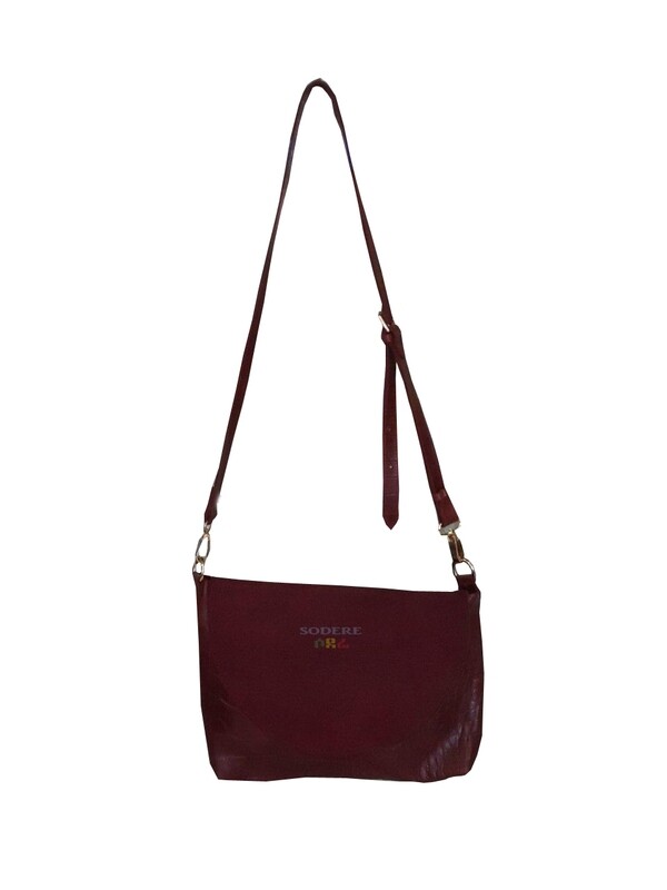 በቆዳ የተሰራ የሴቶች የጎን ባርሳ Women Leather Side Bag