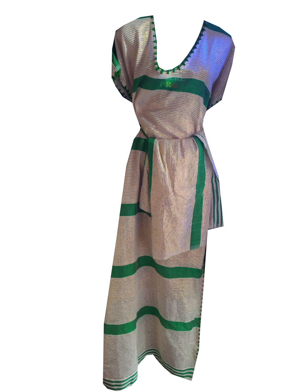 ረዘም ያለ የሀበሻ ልብስ Ethiopian Traditional Long Dress / free size